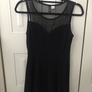 Mesh Skater Dress